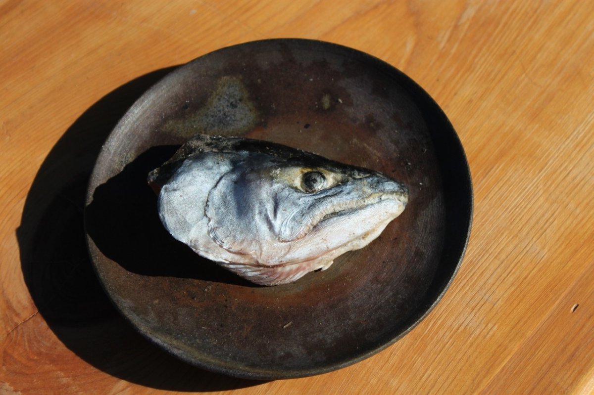 画像1: Pika Pika Cherry Trout Heads 2〜3PC (75g)【羅臼産】 (1)