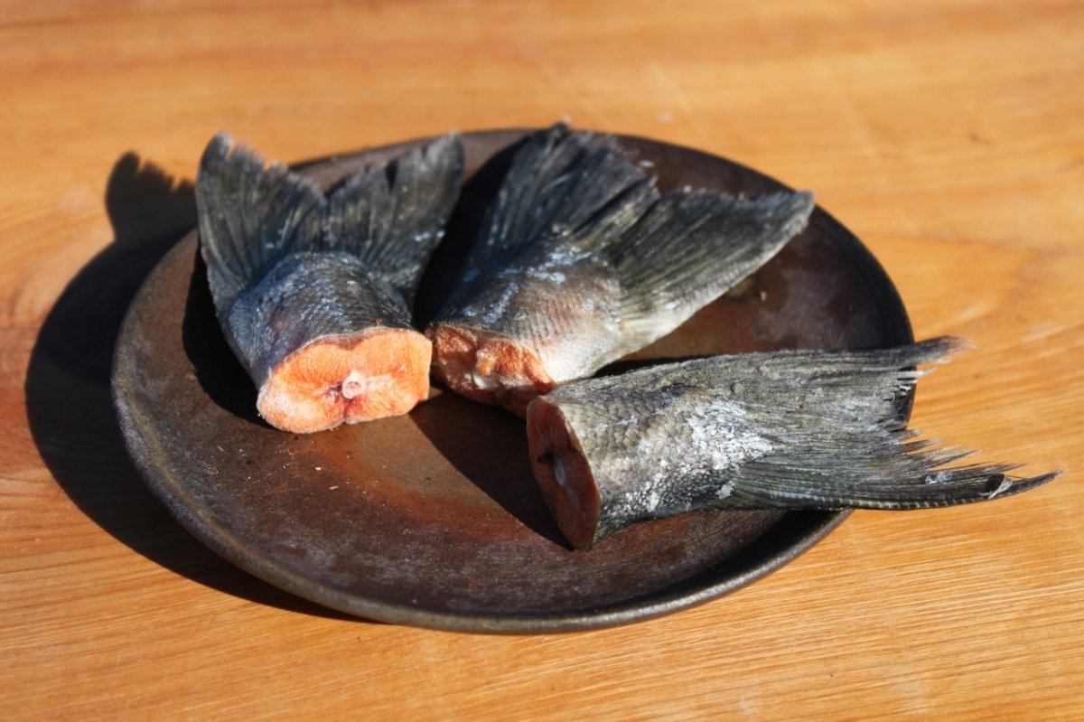 画像1: Pika Pika Cherry Trout Tail 50g (1)